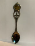 Montreal Quebec Fluer De Lis Souvenir Spoon