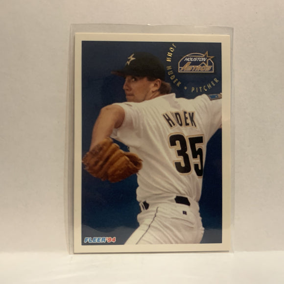M6 John Hudek Rookie Houston Astros 1994 Fleer All Rookie Team Baseball Card IX