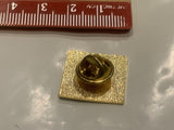 Royal Crown Red Cross Lapel Hat Pin EF