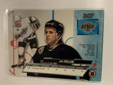 #307 Jim Hiller Rookie Los Angeles Kings 1992-93 Fleer Ultra Hockey Card  NHL
