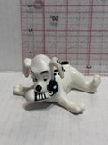 Puppy Laying Playing with a Sneaker Shoe 101 Dalmation Disney Mcdonalds Toy Character
