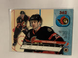 #362 Chris Luongo Rookie Ottawa Senators 1992-93 Fleer Ultra Hockey Card  NHL