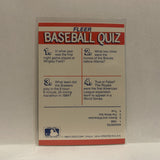 Team Quiz Major League  1990 Fleer Baseball Card IX