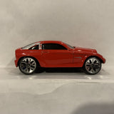 Red Jeep Jeepster ©2009 Maisto Diecast Car EF