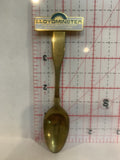 Lloydminster Male a Break for the Border Souvenir Spoon