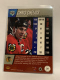 #39 Chris Chelios Chicago Blackhawks 1998-99 Dynagon ICE Hockey Card  NHL