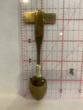 Lloydminster Male a Break for the Border Souvenir Spoon