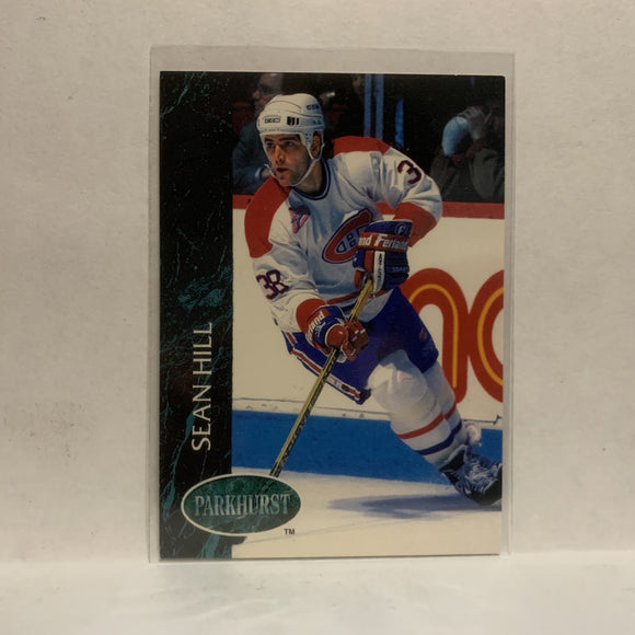 #487 Sean Hill Montreal Canadiens 1993-94 Parkhurst Hockey Card JZ3