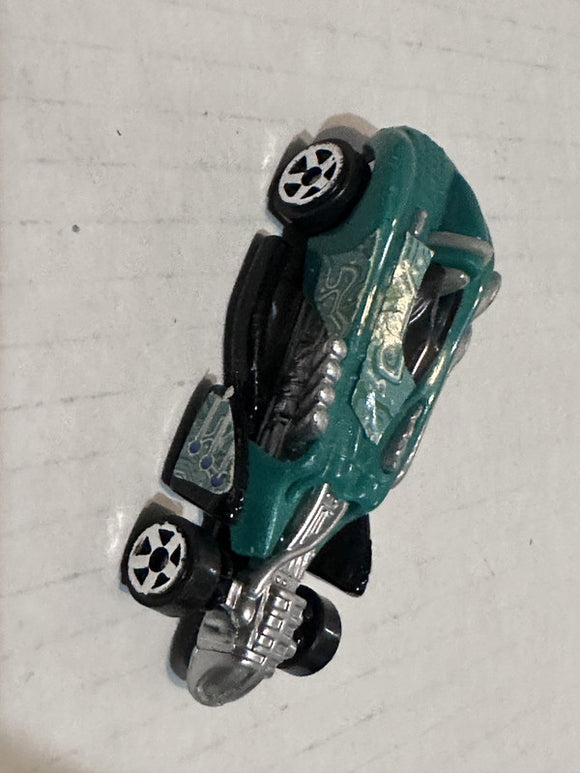 Green Salt Flats Racer 2002 Mcdonalds Hot Wheels Diecast Car