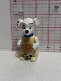 Puppy Eating Honycomb Cookie 101 Dalmation Disney Mcdonalds Toy Character