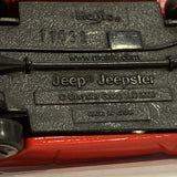 Red Jeep Jeepster ©2009 Maisto Diecast Car EF