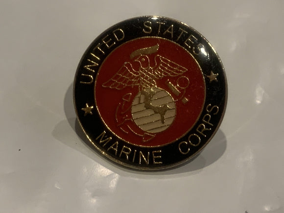 United States Marine Corps Logo Lapel Hat Pin EF