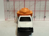 White Ford F-250 Super Duty w/Raft 1999 2012 H23  Matchbox Diecast Car