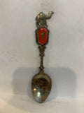 Holy Land Camel Flower Souvenir Spoon