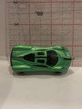 Green Pagani Huayra 2012 Hot Wheels Toy Diecast Car