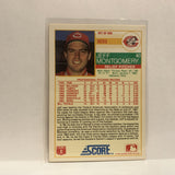#497 of 660 Jeff Montgomery Cincinnati Reds 1988 Score Baseball Card IY