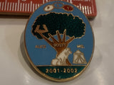 FLT 2001 2002 Alice Scott Mel Tree Lapel Hat Pin BS