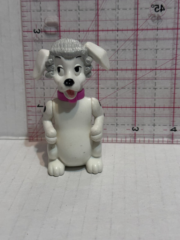 Puppy Wearing a Wig 101 Dalmation Disney Mcdonalds Toy Character