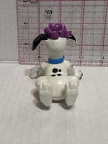 Puppy Weearing a Purple Ribbon on Head 101 Dalmation Disney Mcdonalds Toy Character