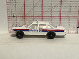 White Police Car Unbranded Diecast Car