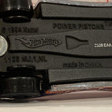 Silver Power Pistons ©1994 Hot Wheels Diecast Car EF
