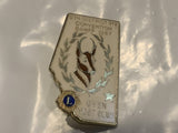 Oyen Host Club Lions Club 9th District 37E Convention Banff 1987 Lapel Hat Pin EG