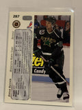 #287 Derian Hatcher   Minnesota North Stars 1992-93 Upper Deck Hockey Card  NHL