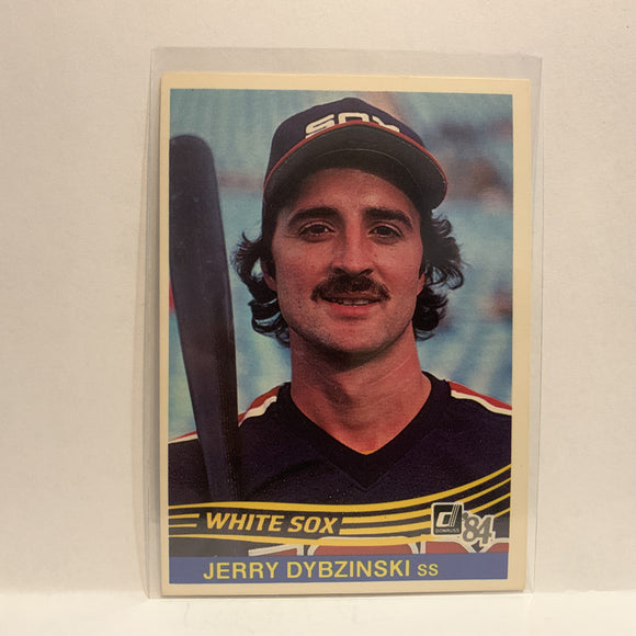 #160 Jerome Matthew Dybzinski Chicago White Sox 1984 Donruss Baseball Card IY