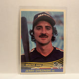 #160 Jerome Matthew Dybzinski Chicago White Sox 1984 Donruss Baseball Card IY