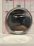 Peace Sign Flower   Button Pinback