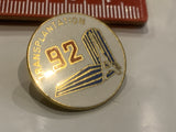 Transplantation 92 Eiefl Tower Lapel Hat Pin BS