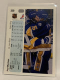#330 Paul Maclean St Louis Blues 1990-91 Upper Deck Hockey Card  NHL