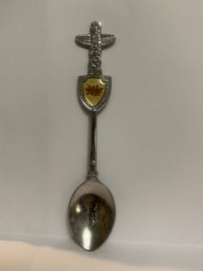 Valhalla Centre Alberta Rose Totem Pole Souvenir Spoon