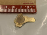 Rollerskate Lapel Hat Pin EG