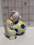 Puppy Playing with a Soccer Ball 101 Dalmation Disney Mcdonalds Toy Character