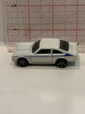 White Custom V8 Vega Hot Wheels Toy Diecast Car