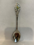 Yellow Tulip Flower Souvenir Spoon