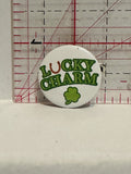 Lucky Charm Button Pinback