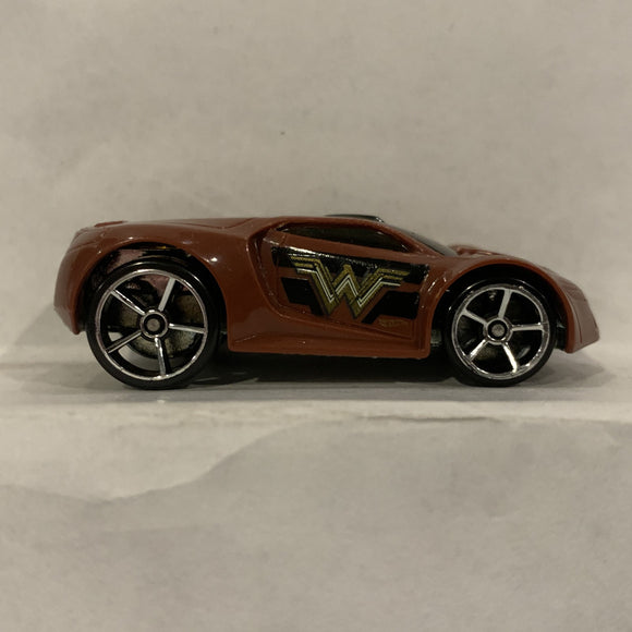 Red WWF Ultra Rage ©2007 Hot Wheels Diecast Car EG