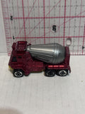 Red Cement Mixer  Matchbox Diecast Car