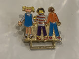 Children Holding Hands Lapel Hat Pin BT