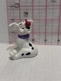 Puppy Balancing a Red Christmas Ornament on Nose 101 Dalmation Disney Mcdonalds Toy Character