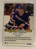 #211 Peter Ferraro Rookie New York Rangers 1990-91 Upper Deck Hockey Card  NHL