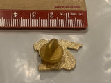 I Love Volleyball Lapel Hat Pin EG