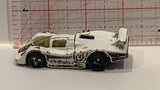 White Porsche Hot Wheels Toy Diecast Car