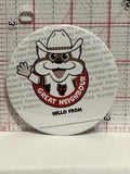 Calgary Hitmen Great Neighbour Hello From Hockey Button Pinback