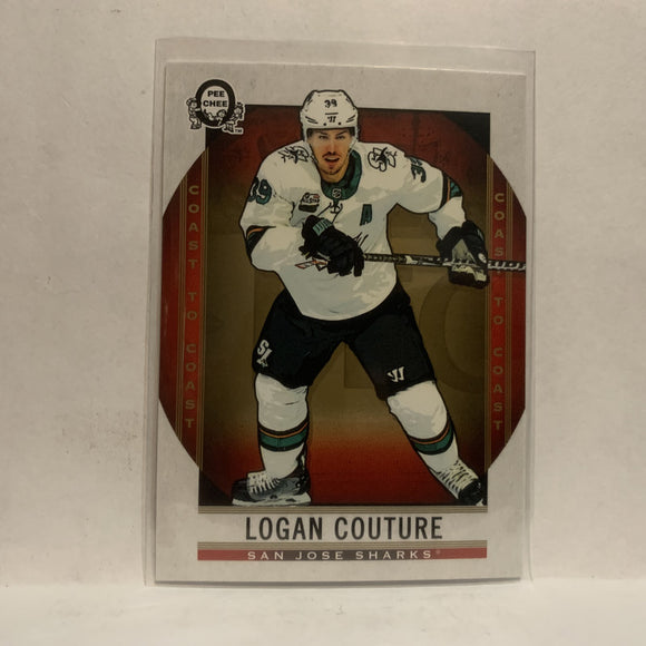 #41 Logan Couture San Jose Sharks2018-19 OPC Coast to Coast Hockey Card KA