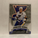 G-3 Brett Hull Franchise Hero St Louis Blues2018-19 OPC Coast to Coast Hockey Card KA