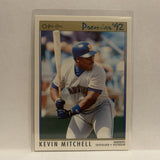#97 Kevin Mitchell Seattle Mariners 1992 Premier O-Pee-Chee Baseball Card IZ