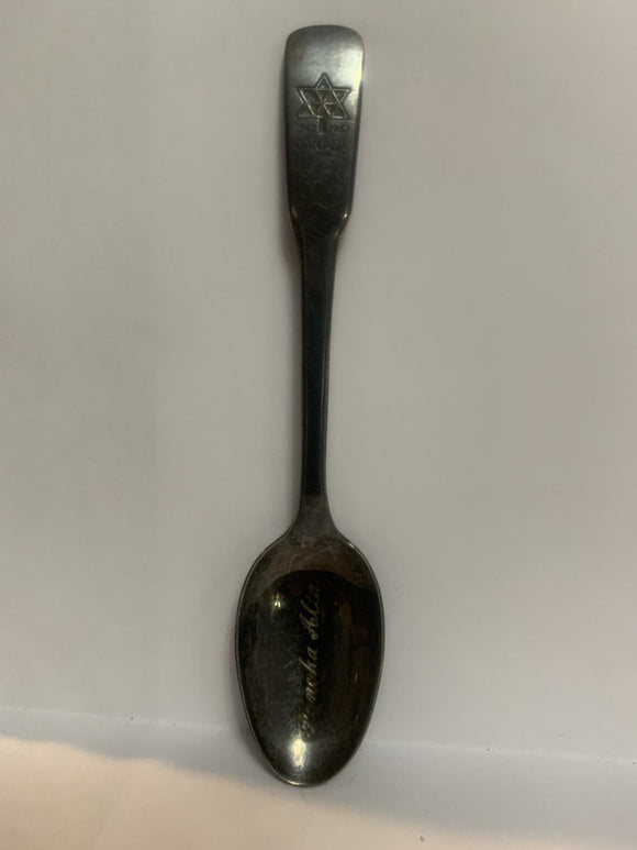 Ponoka Alta Canada 1867 1967 Alberta Souvenir Spoon
